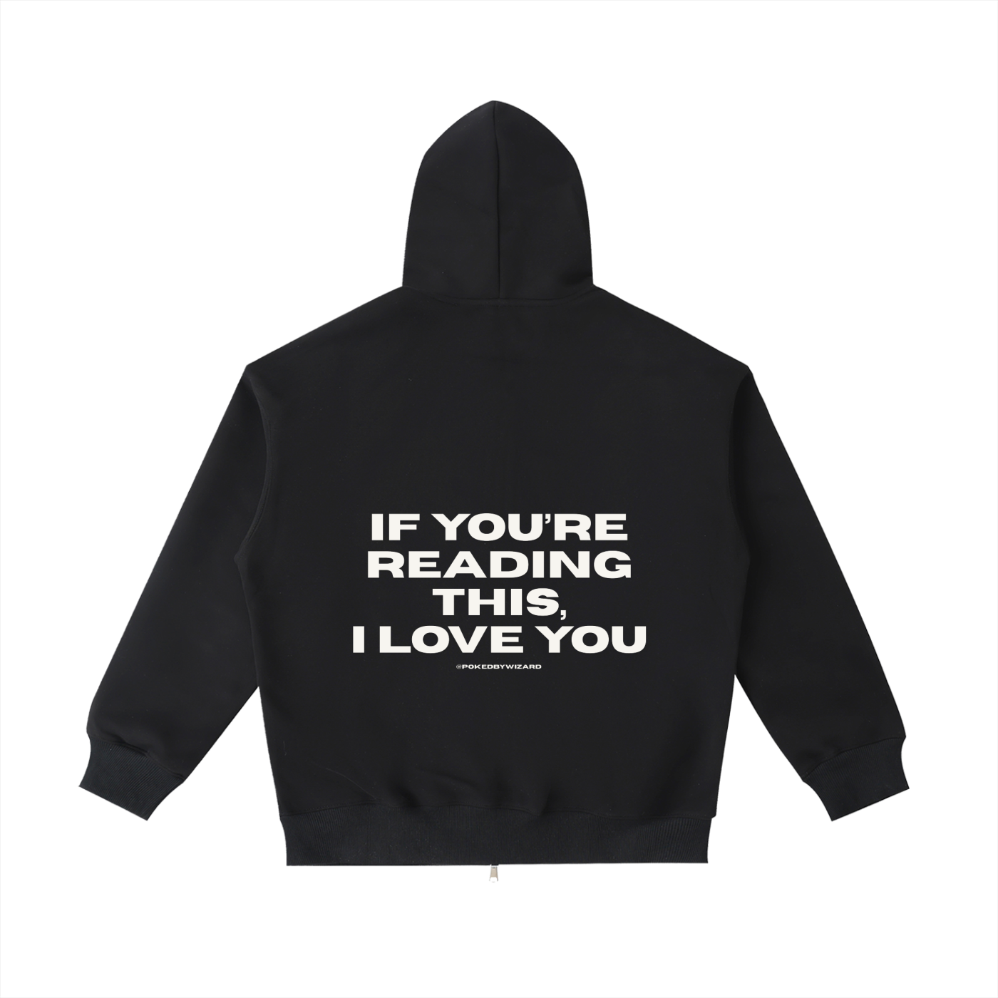 ‘I Love You’  Zip-Up